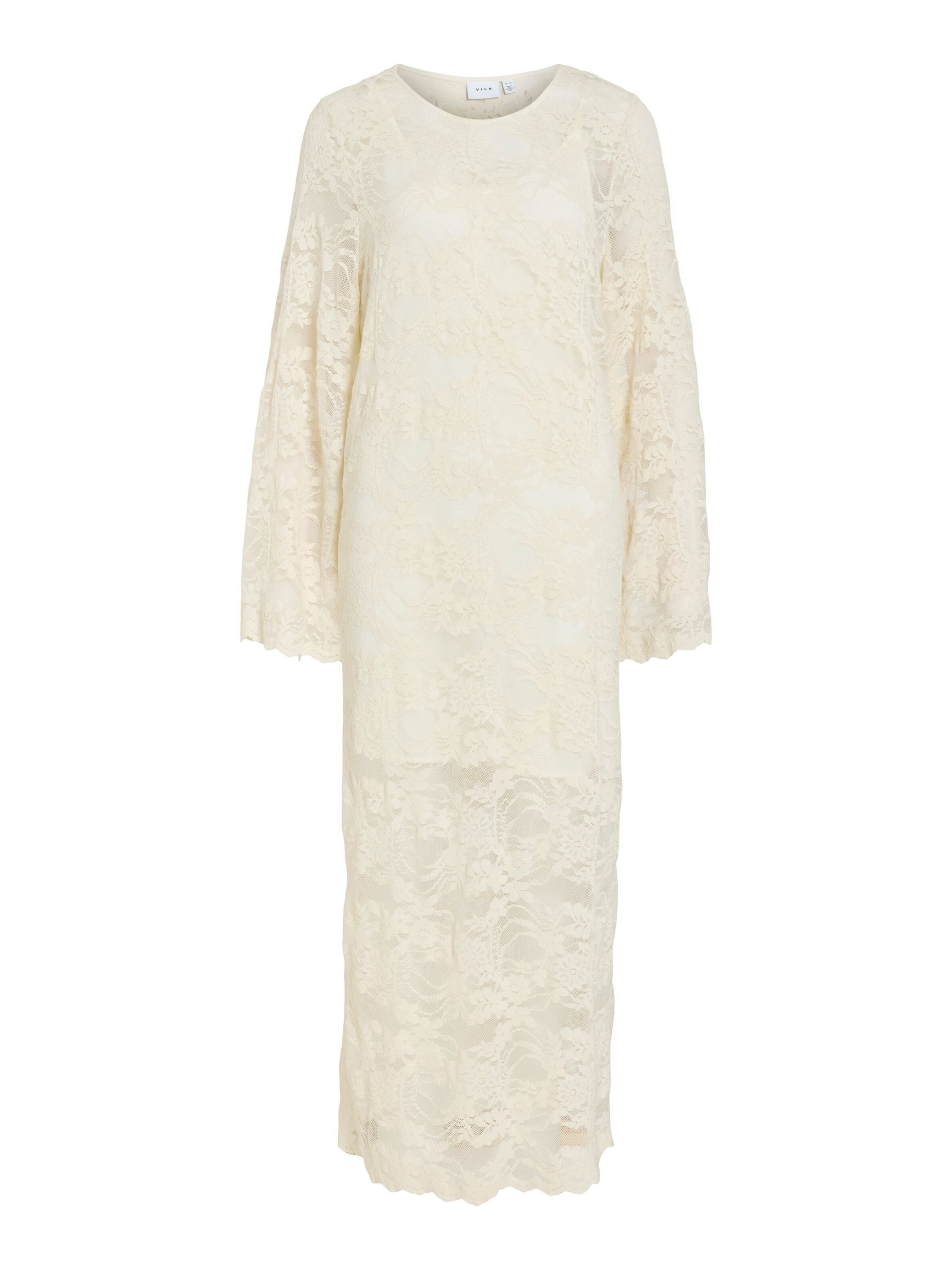 VILA Jurk 'VILorna' in de kleur Beige, Productweergave