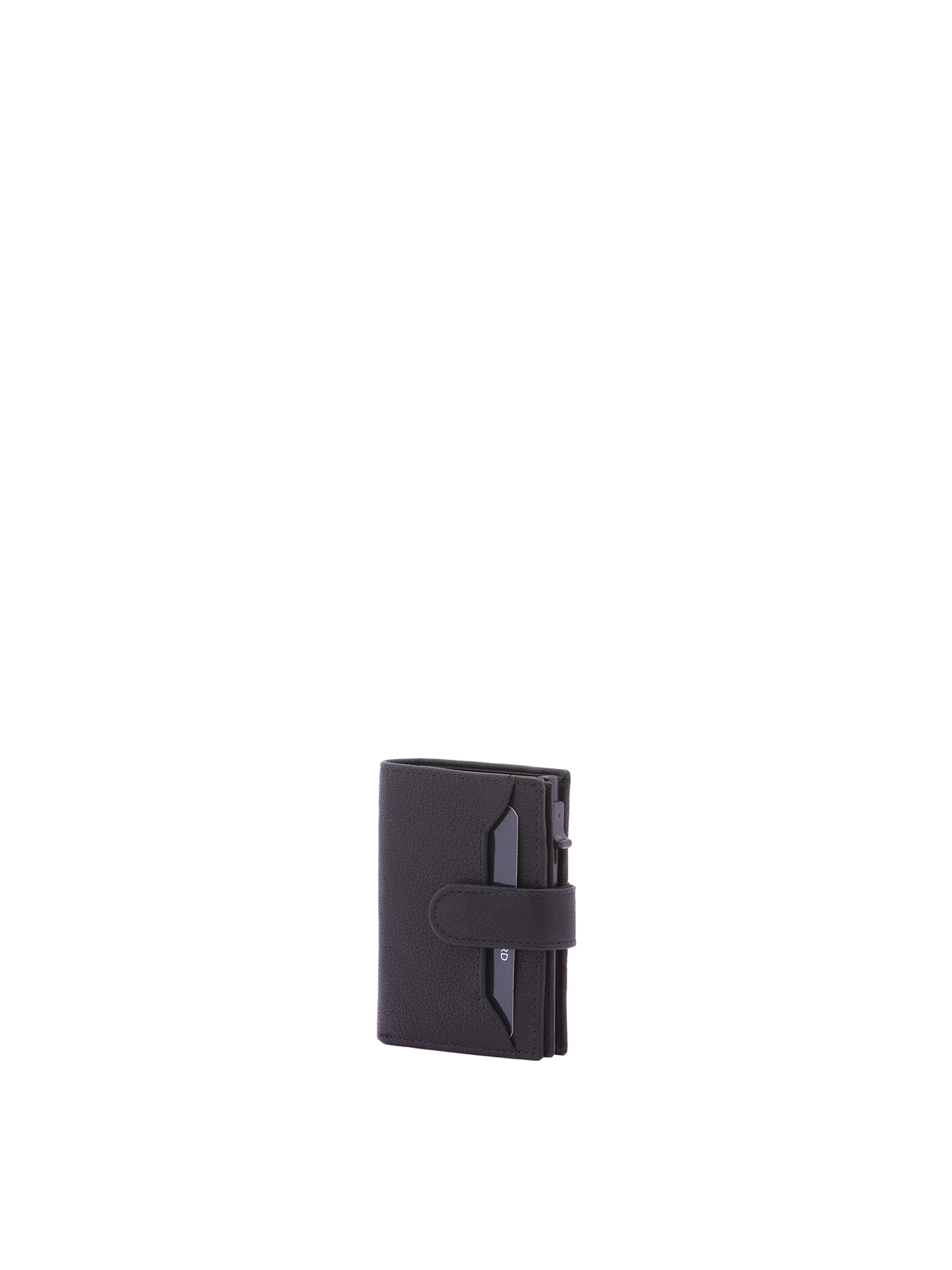 Sergio Valentini Wallet in Black: front