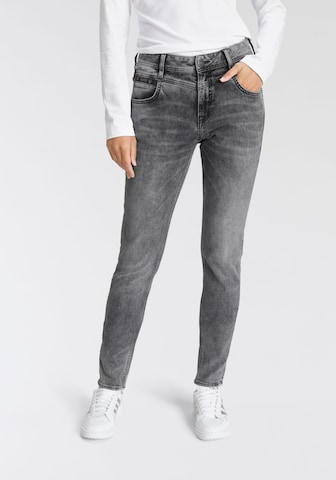 Herrlicher Slimfit Jeans in Grau: predná strana