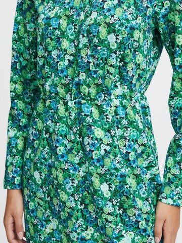 ICHI Jurk 'Kate ' in Groen