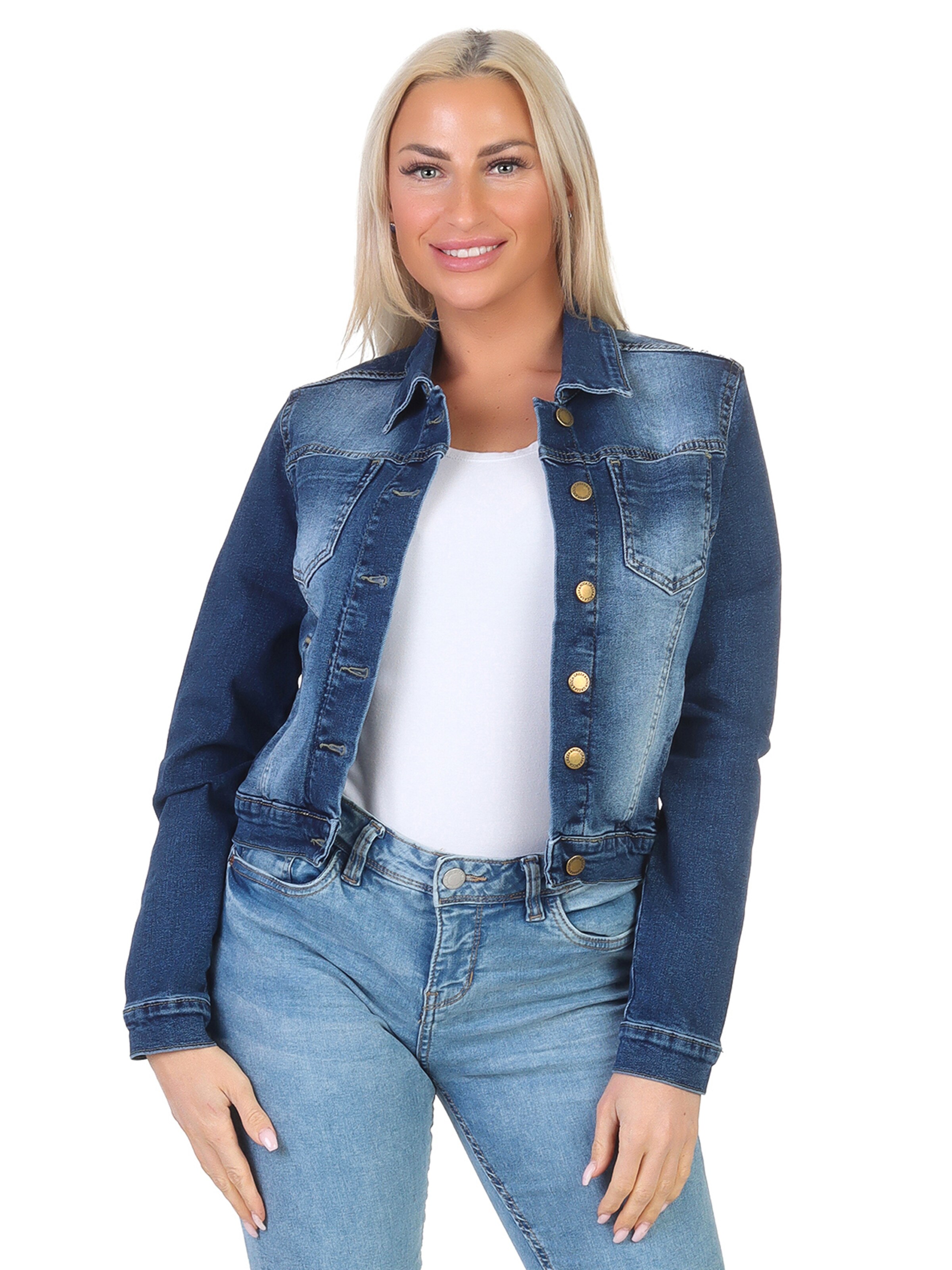 Rock Creek Jacke in Blau: Vorderseite