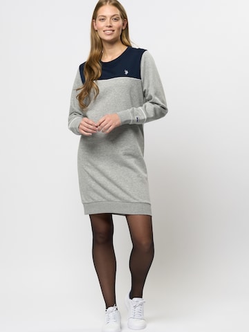 U.S. POLO ASSN. Kleid 'Katja' in Grau