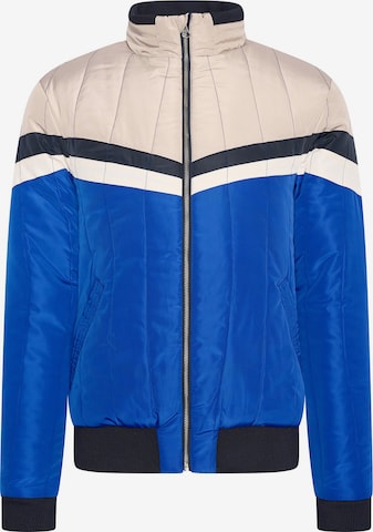 4funkyflavours Winter Jacket in Blue: front