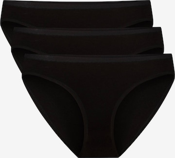 Bamboo basics Panty in Black: front