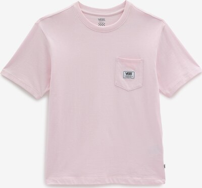 VANS T-shirt 'Patch Pocket' en rose pastel / noir / blanc, Vue avec produit