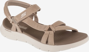 Sandales 'Go Walk Flex' SKECHERS en gris : devant