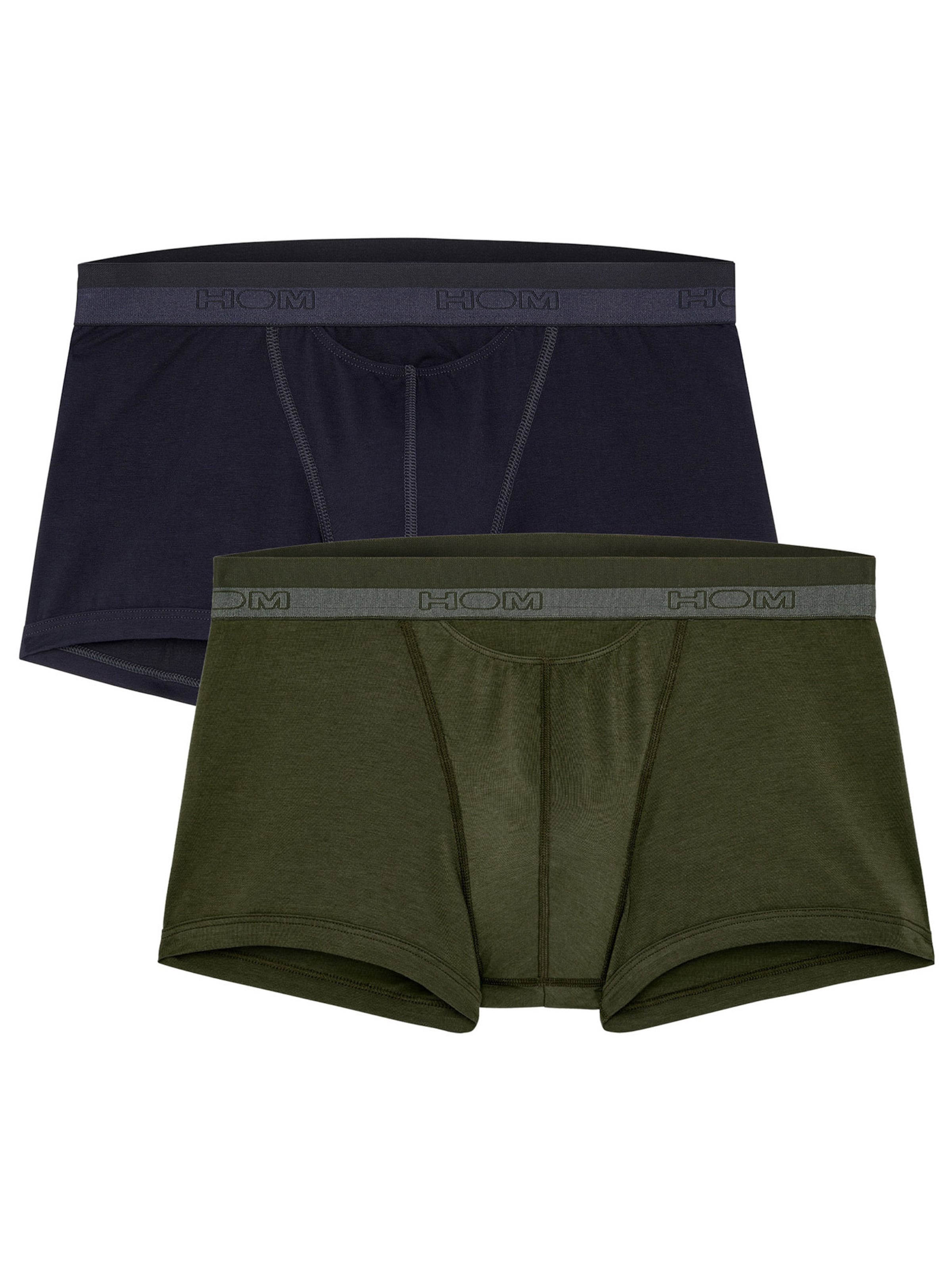 HOM Boxershorts ' Boxer Briefs HO1 ' in Blauw: voorkant