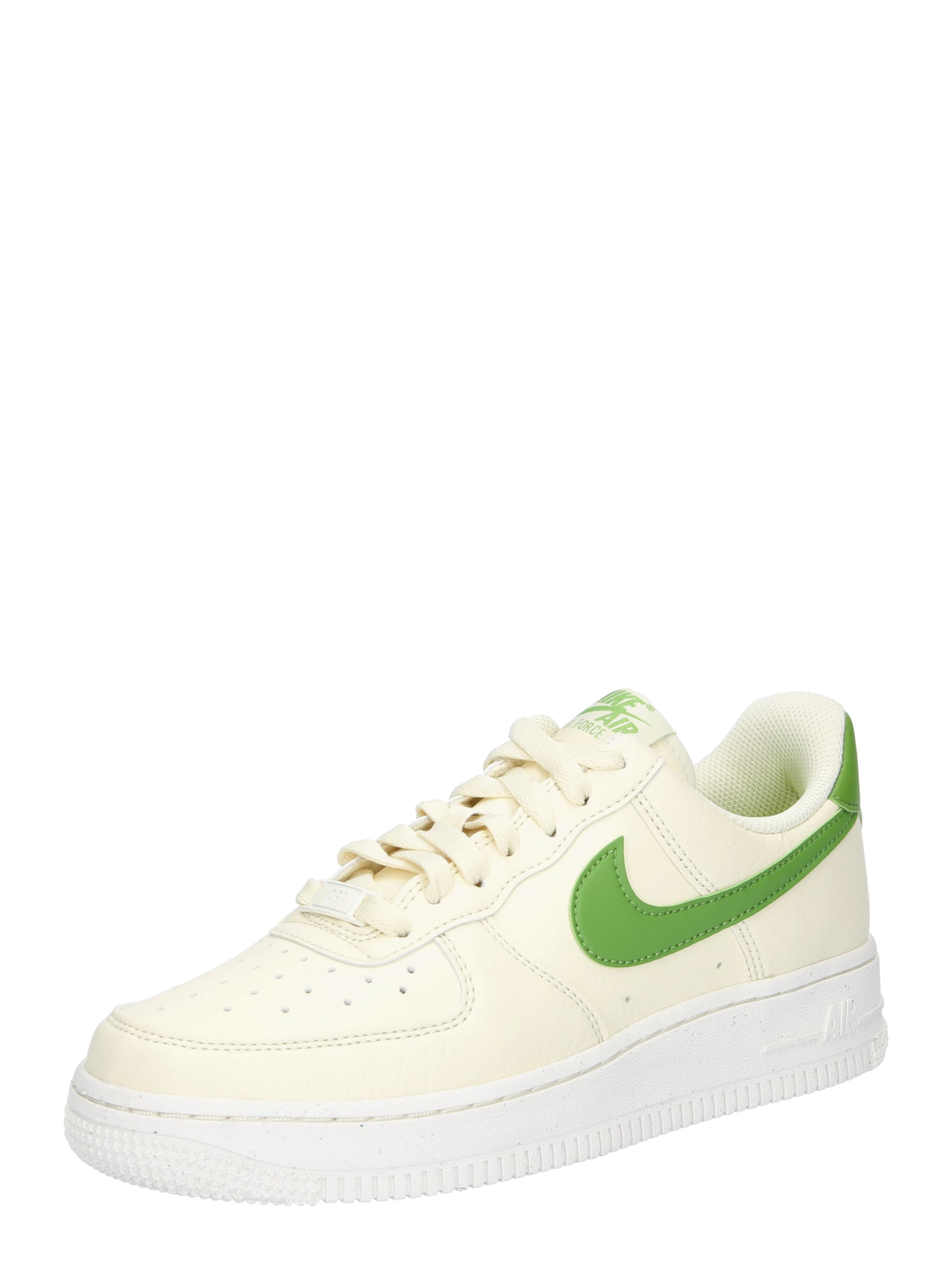 Nike Sportswear Baskets basses 'Air Force 1 '07 SE' en vert gazon / blanc cassé, Vue avec produit