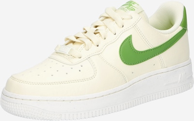 Nike Sportswear Zemie brīvā laika apavi 'Air Force 1 '07 SE', krāsa - zāles zaļš / gandrīz balts, Preces skats