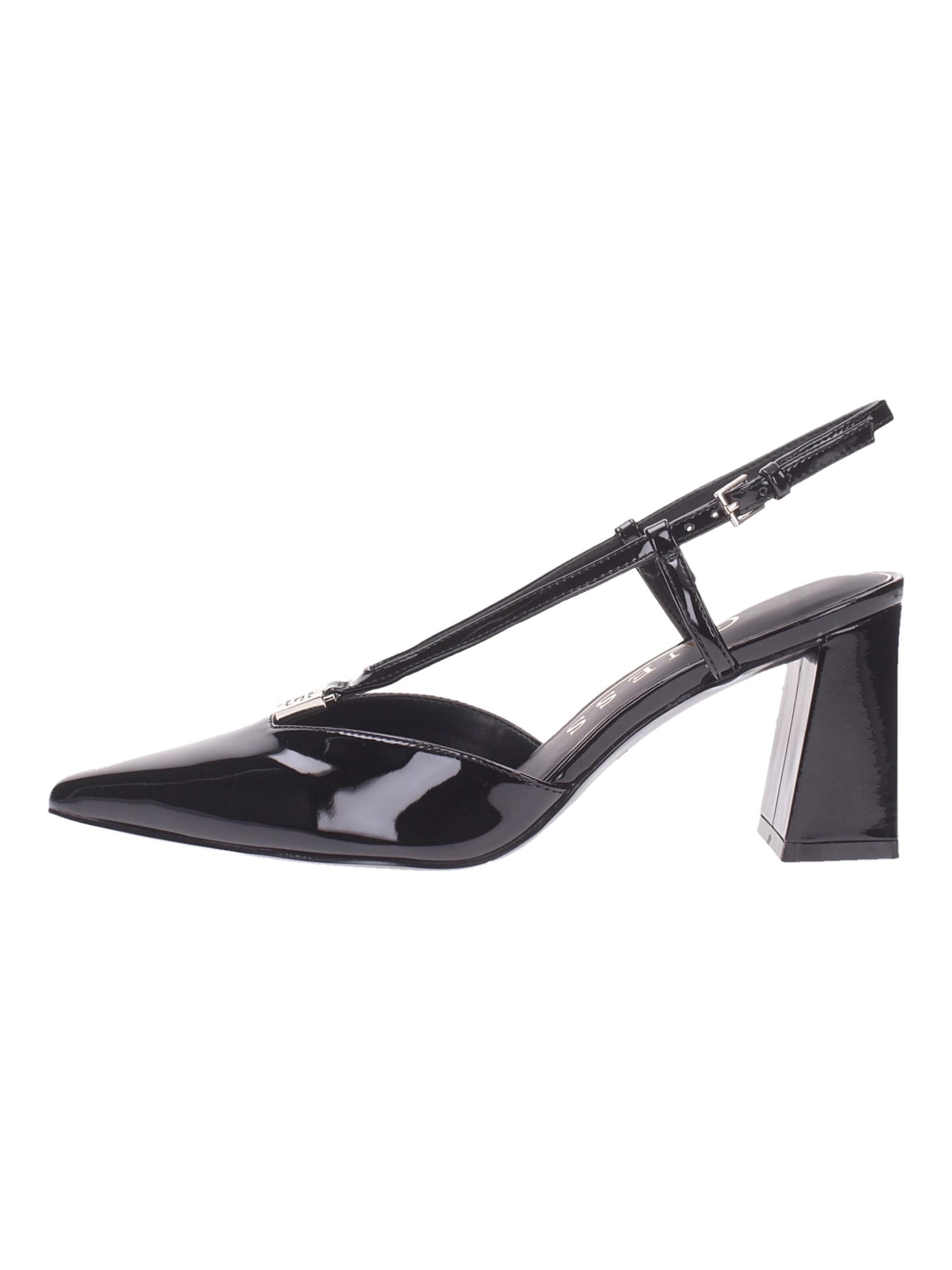 Décolleté sling 'Vargas' di GUESS in nero: frontale