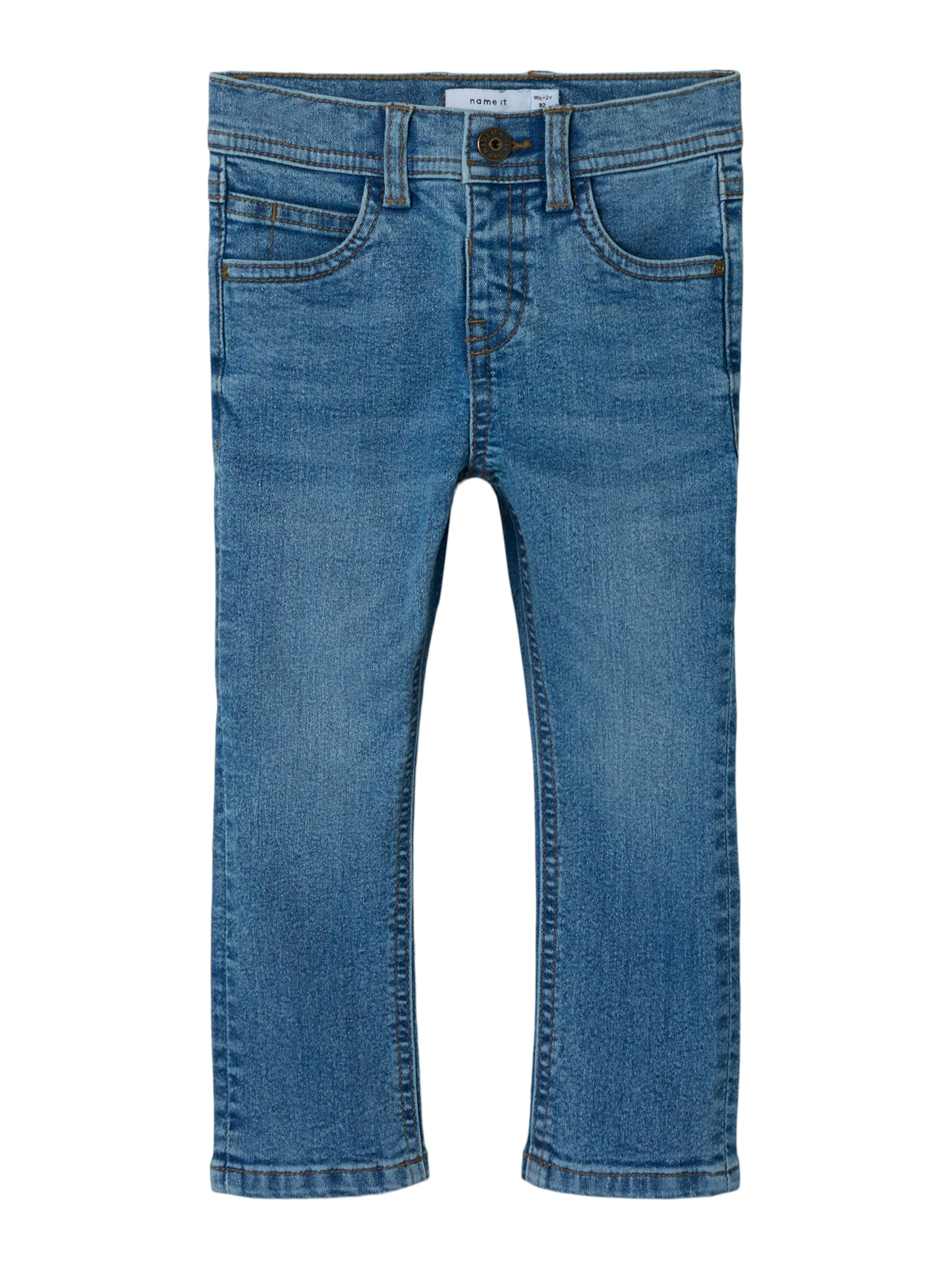 NAME IT Slimfit Džíny 'NMMSilas' – modrá: přední strana