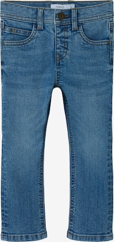 NAME IT Slimfit Farkut 'NMMSilas' värissä sininen: etupuoli