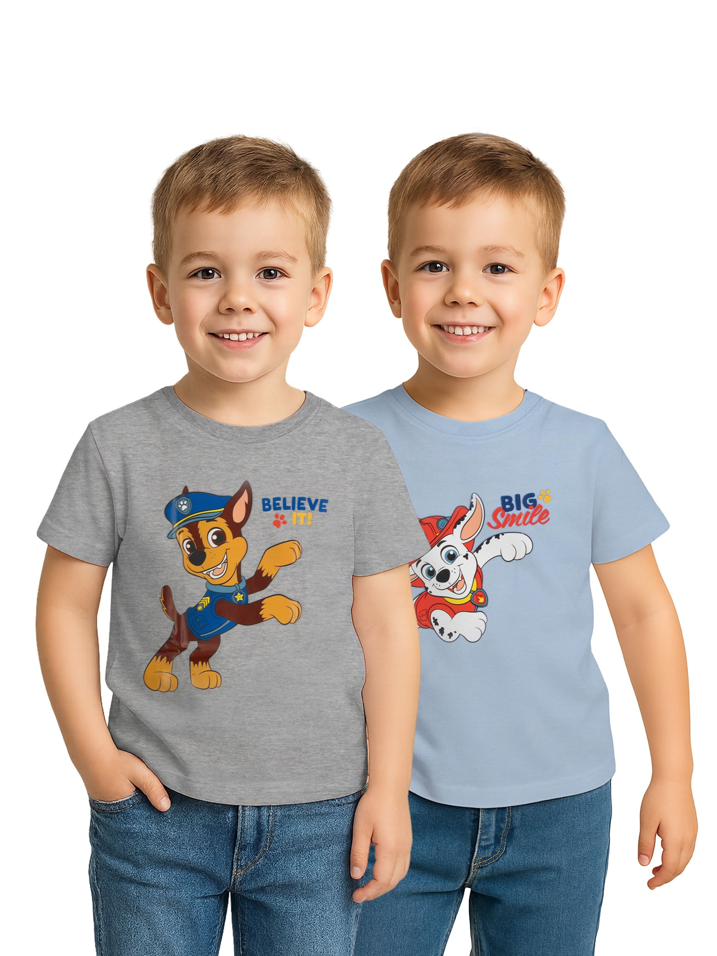 Paw Patrol Shirt in Blau: Vorderseite