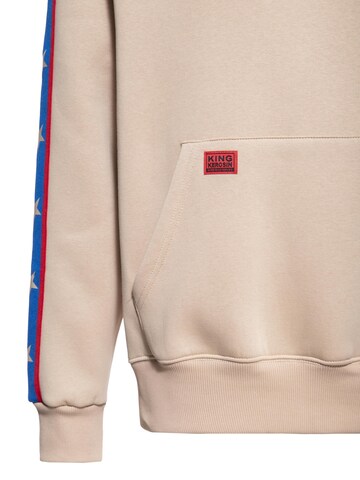 King Kerosin Sweater 'Make Chopper Great Again' in Beige