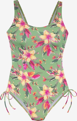 Costume intero 'Malia' di LASCANA in verde: frontale