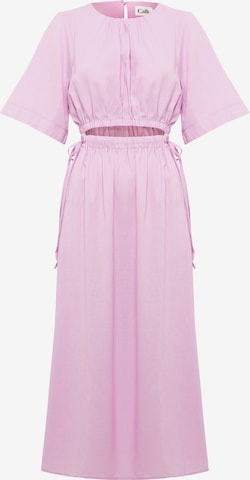 Calli - Vestido 'LOTTI' em roxo: frente