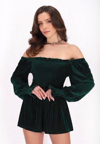 faina Jumpsuit in Green: front