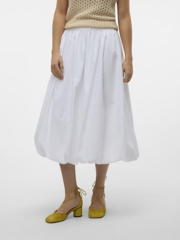 VERO MODA Skirt 'VMFriba' in White: front