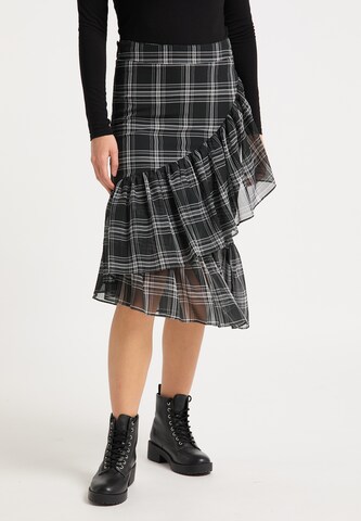 myMo ROCKS Skirt in Grey: front