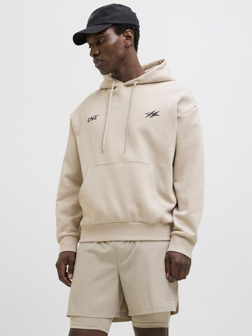 JACK & JONES Sweatshirt in Grau: Vorderseite