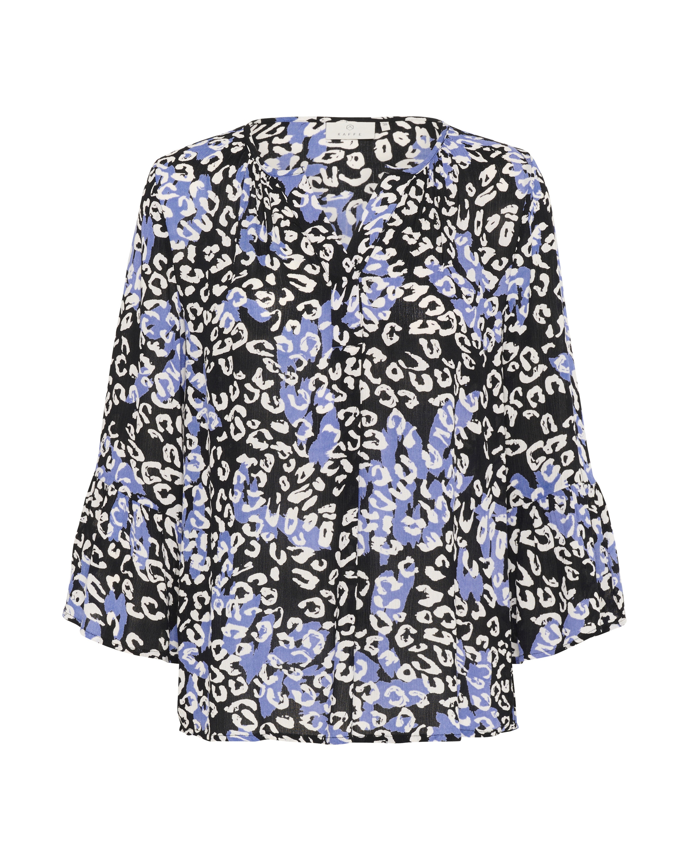 Kaffe - Blusa 'KALea' en azul: frente
