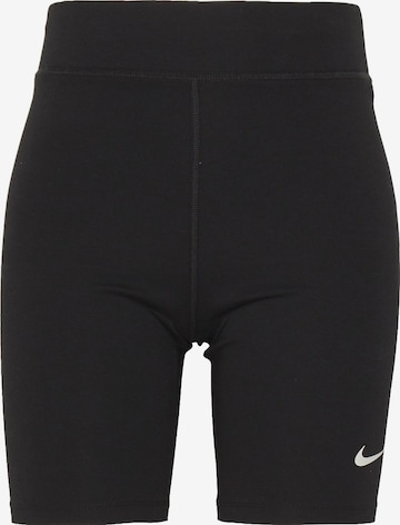 Nike Sportswear Skinny Legginsy 'Classics' w kolorze czarny: przód