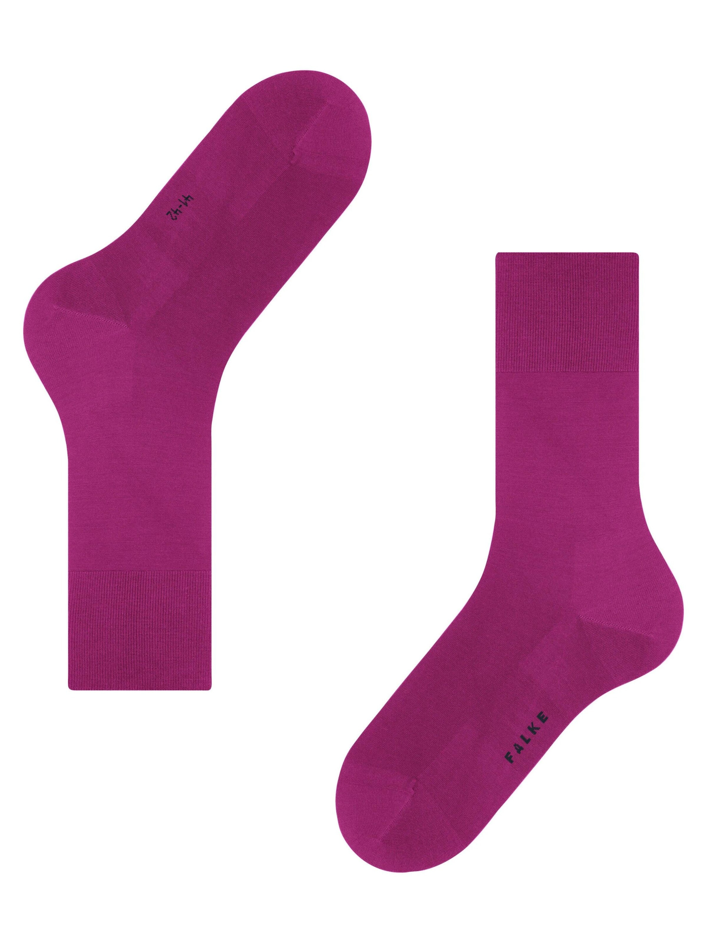 FALKE Socks 'ClimaWool' in Purple
