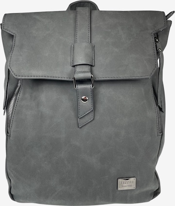 Kumixi Rucksack '2in1' in Schwarz: Vorderseite