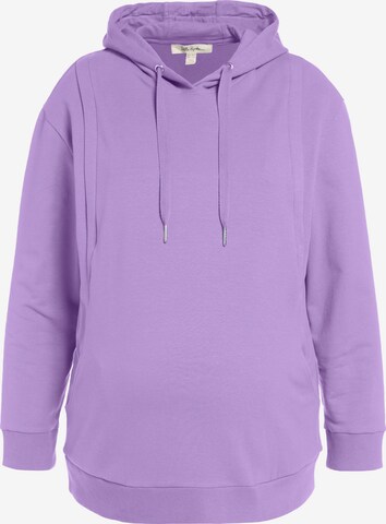 Ulla Popken Sweatshirt in Lila: predná strana