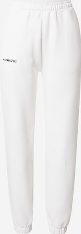 Hoermanseder x About You Regular Pants 'Kitty' in White: front