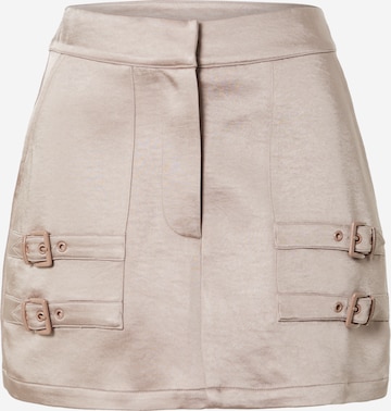 Hoermanseder x About You Skirt 'Lea' in Grey: front