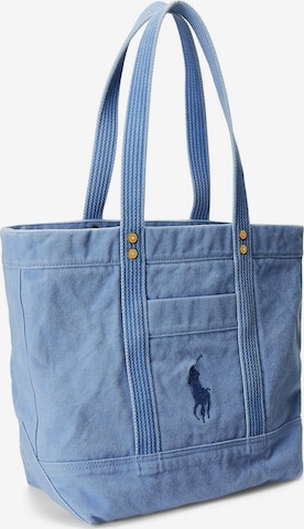 Polo Ralph Lauren Shopper in Blauw: voorkant