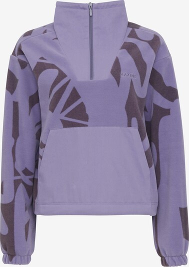 mazine Sweatshirt ' Danbury Half Zip ' in helllila, Produktansicht