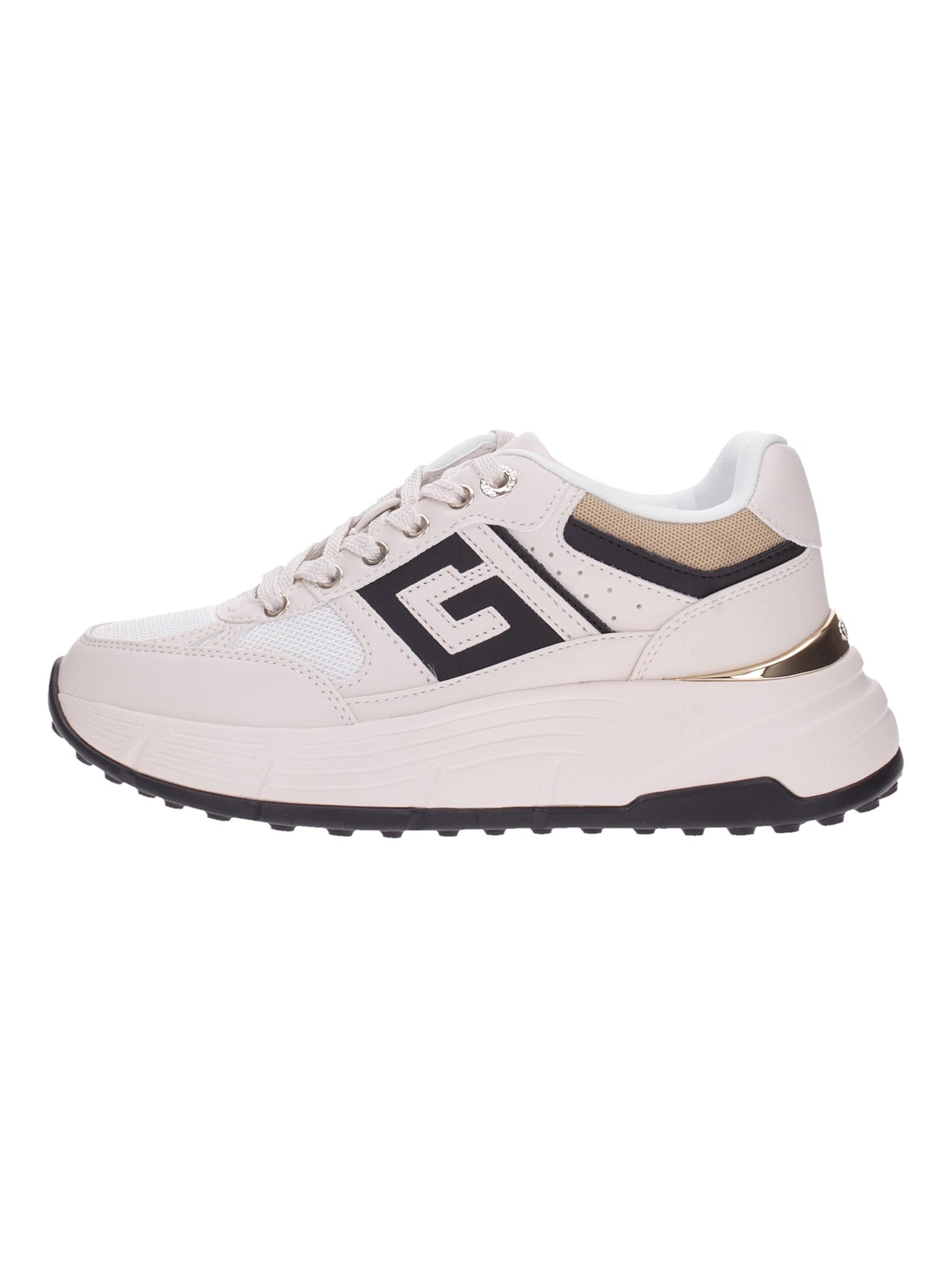 Sneaker bassa 'Guess FLTFONFAB12' di GUESS in beige: frontale