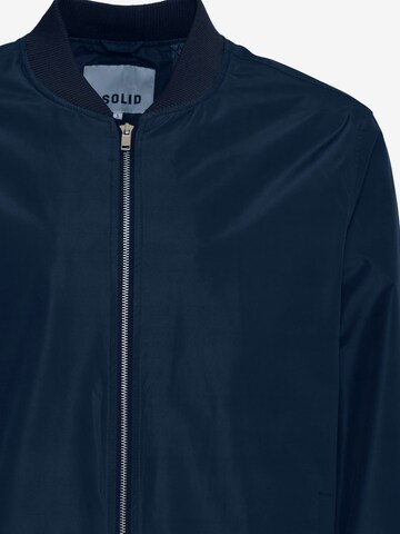 !Solid Between-Season Jacket 'Idon' in Blue