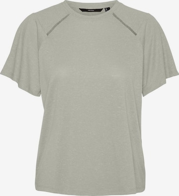 Vero Moda Curve T-Shirt 'JUNE' in Grün: predná strana