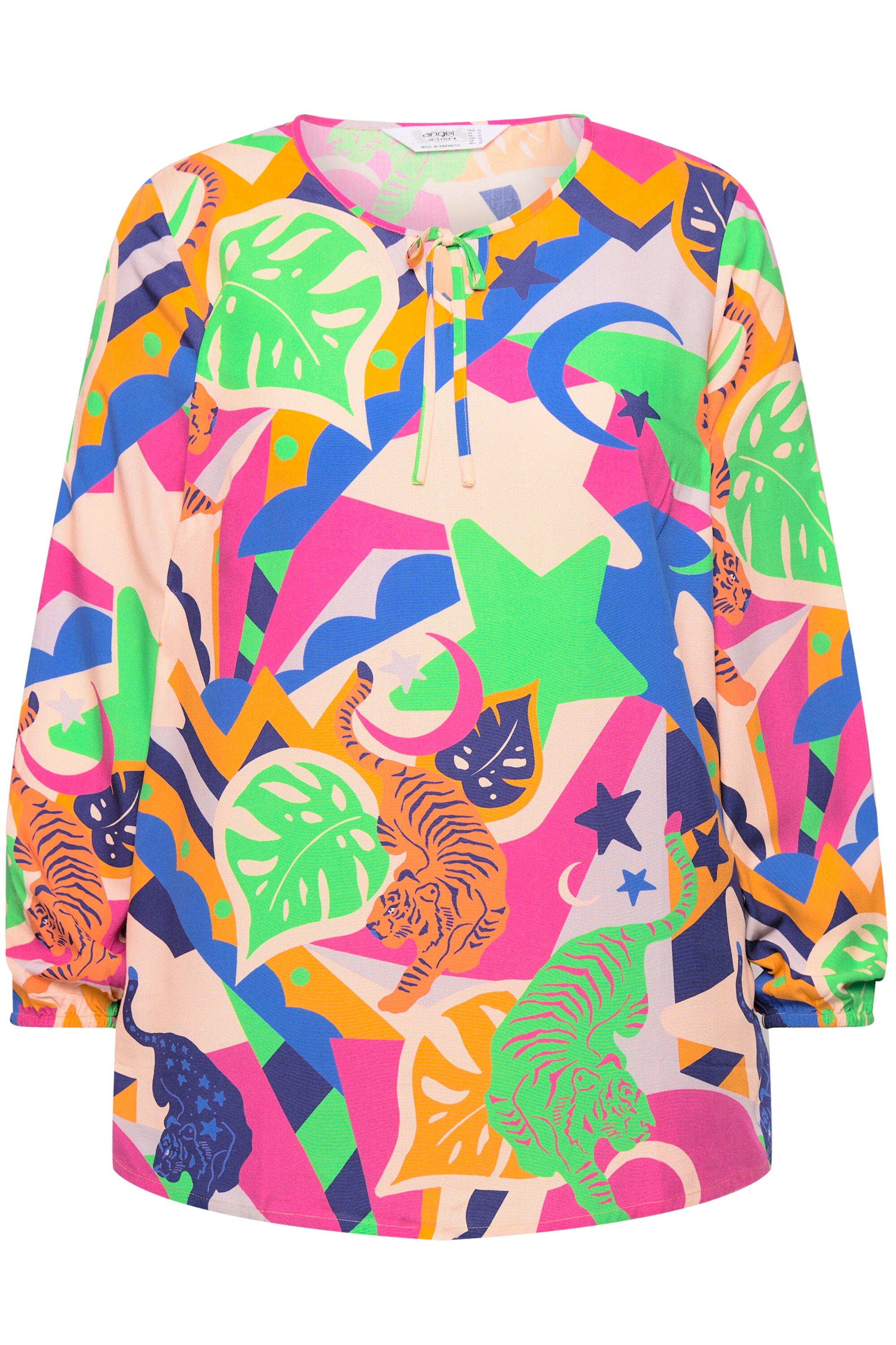 Angel of Style Tunika in Mischfarben: Vorderseite