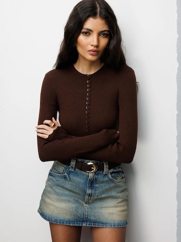 Cardigan 'Strickjacken' MixRay en marron