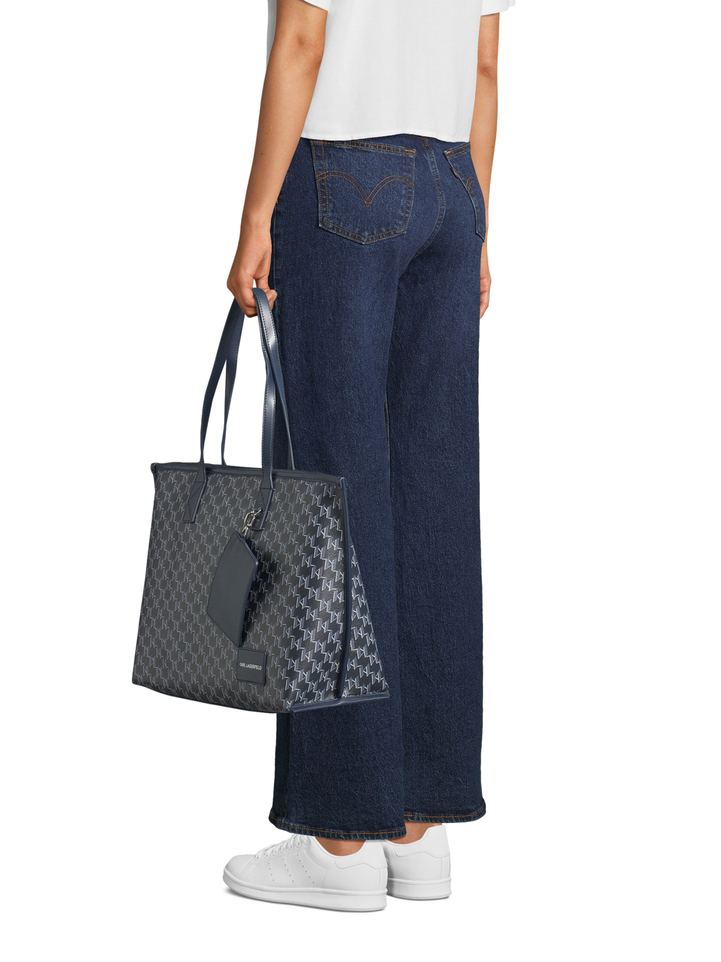 Karl Lagerfeld Shopper 'Voyage' in Blue: front