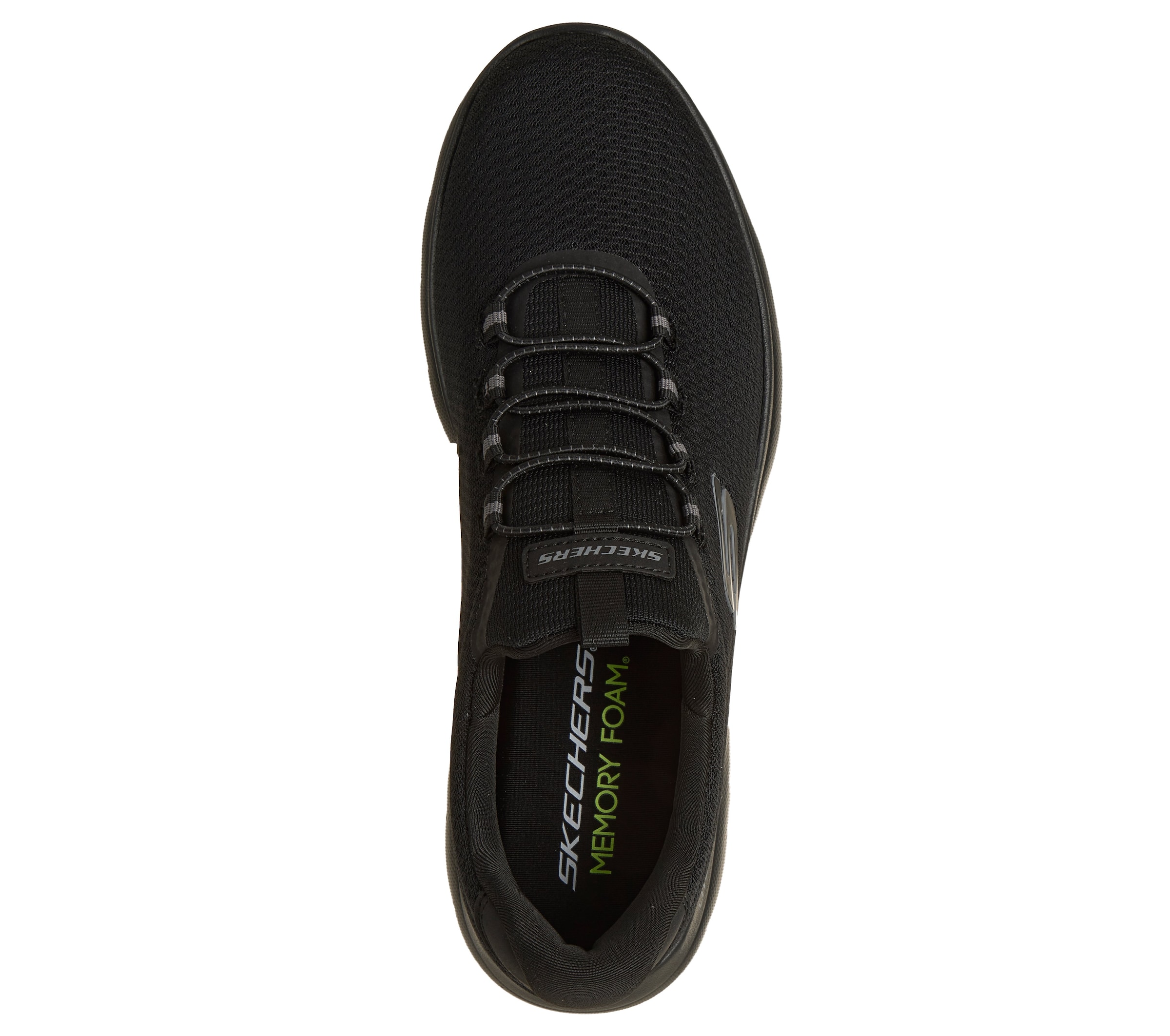 SKECHERS Slip-Ons in Black