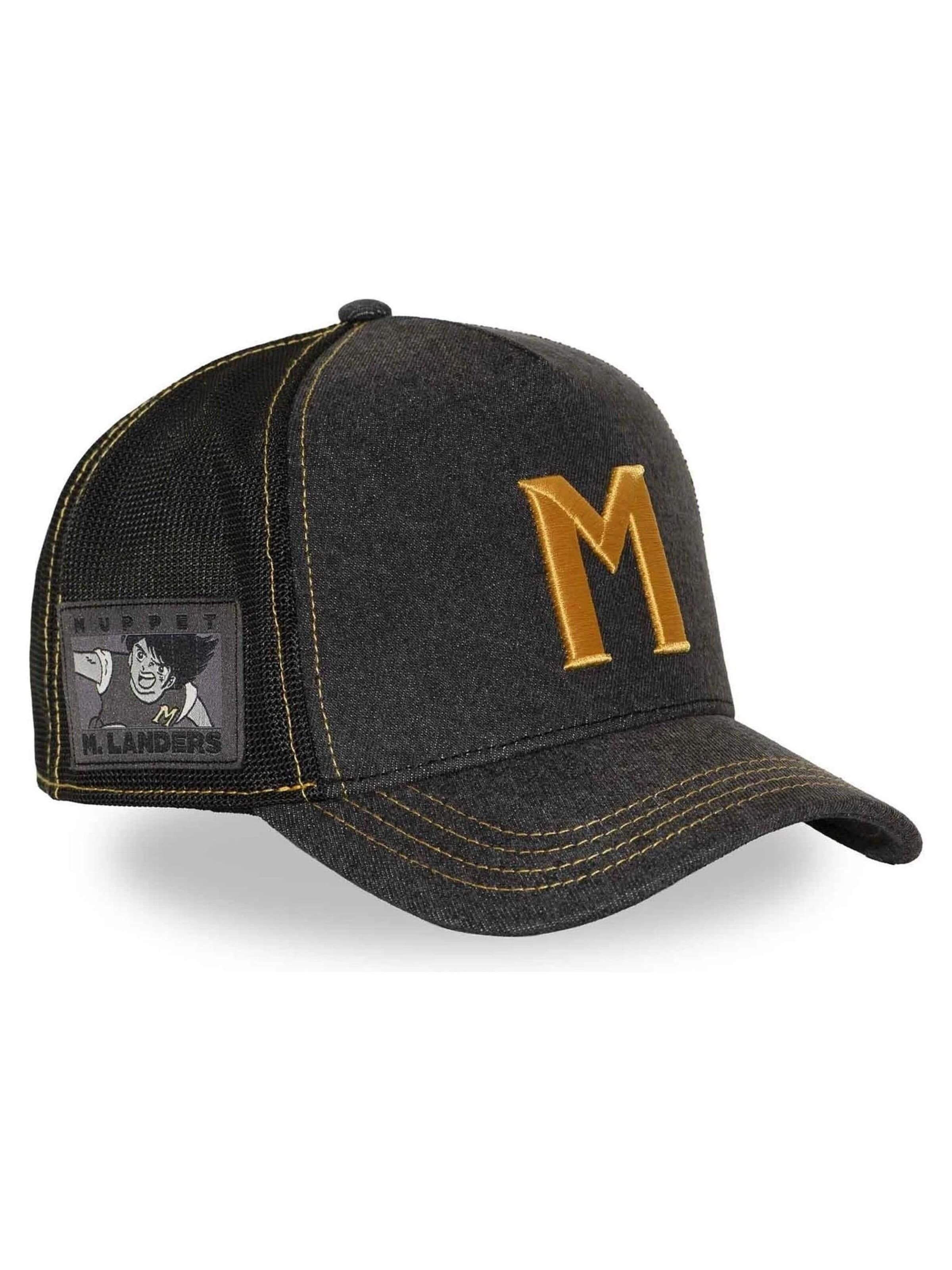 Capslab - Gorra 'Gorra capslab negra denim mark lenders lan2 trucker cap' en negro