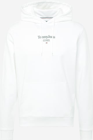 Sweat-shirt Tommy Jeans en blanc : devant