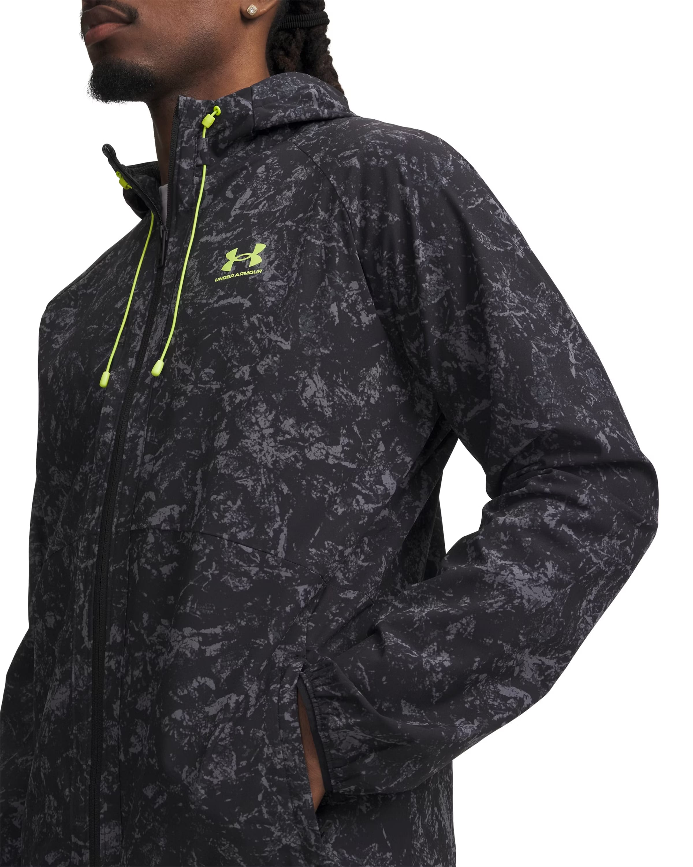 UNDER ARMOUR Athletic Jacket 'Vibe' in Black