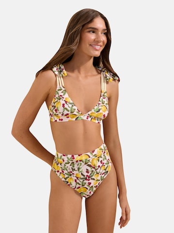 Triangolo Bikini di Friends Like These in giallo: frontale