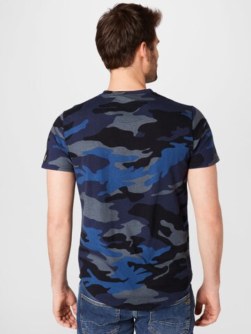 HOLLISTER Shirt 'PATTERN' in Blauw