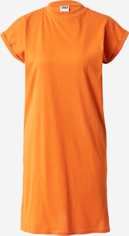 Urban Classics Dress in Orange: front