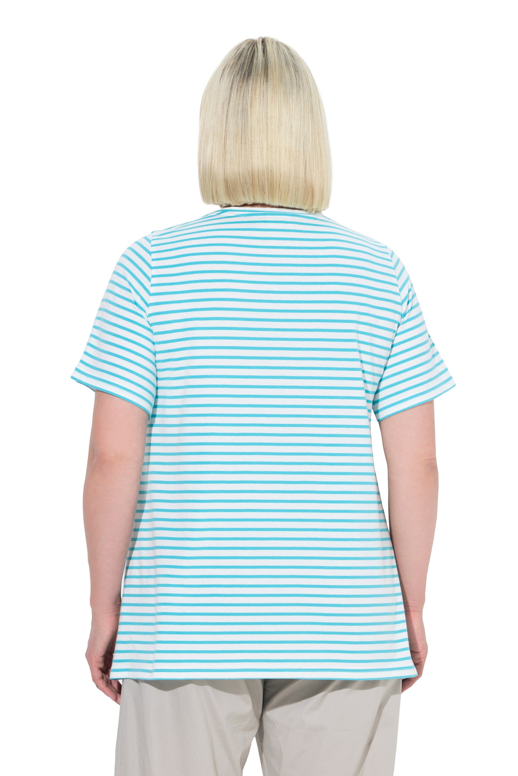 T-shirt Ulla Popken en bleu