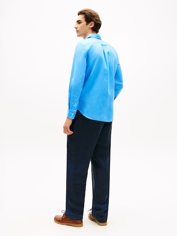 TOMMY HILFIGER Slim fit Ing - kék