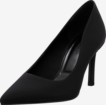 Pull&Bear Pumps i svart: forside