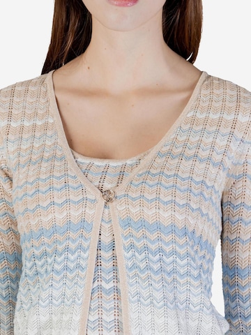 GUESS Knit cardigan 'LS ROSALYN COVER SHOULDER SWTR W6GR07 Z0588' in Beige